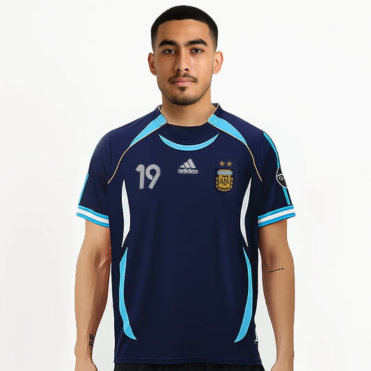 Argentina 2006-07 Lionel Messi  Away Jersey