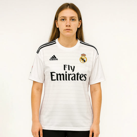 REAL MADRID 2014-15 HOME KIT BALE FIVESLEEVE