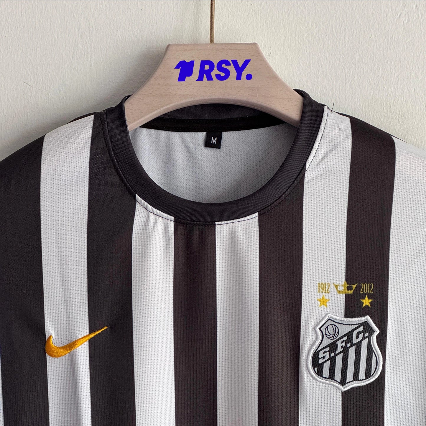 SANTOS 2012 AWAY KIT NEYMER FIVESLEEVE EMBROIDERY