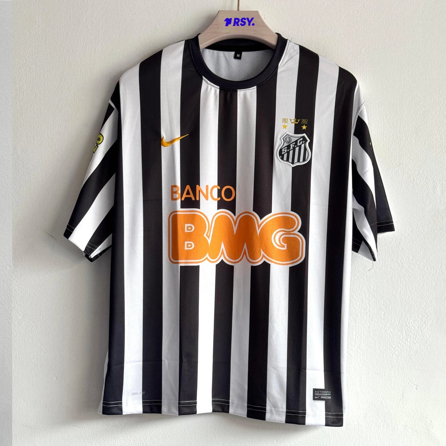 SANTOS 2012 AWAY KIT NEYMER FIVESLEEVE EMBROIDERY