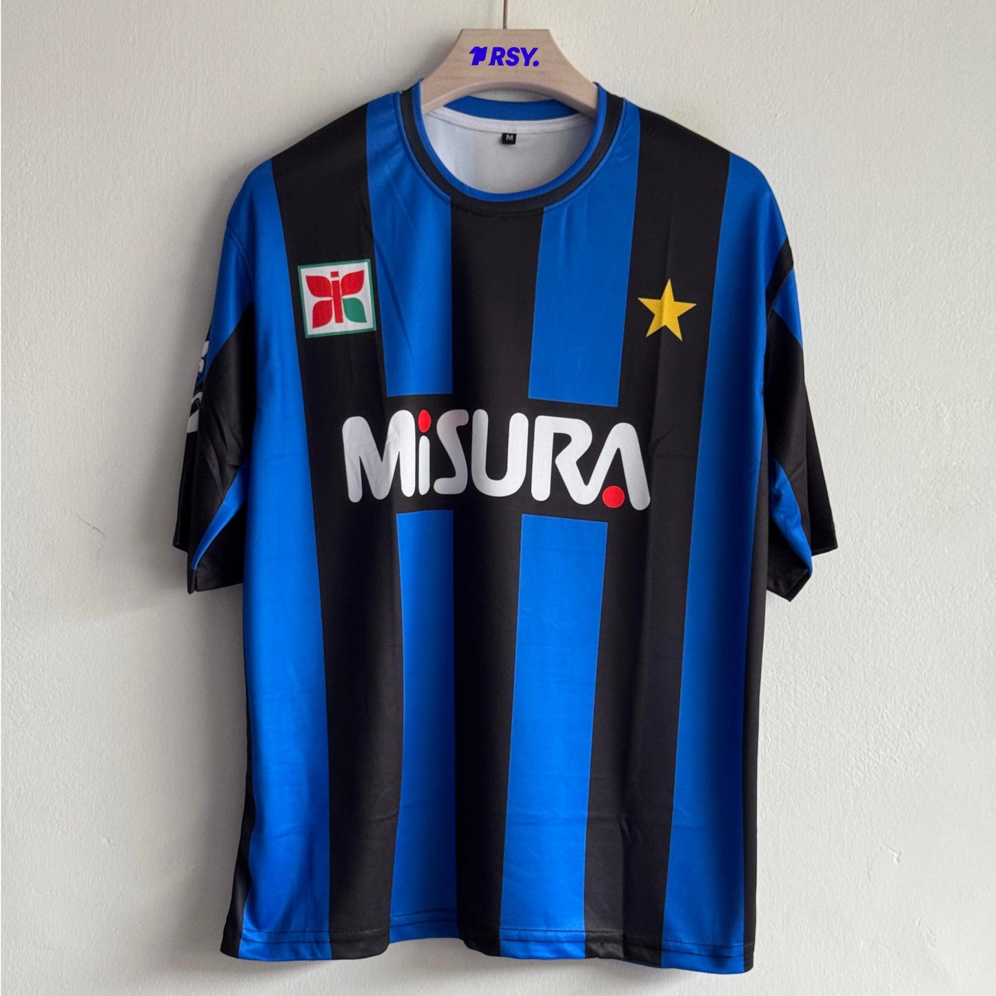 INTERMILAN 1983 HOME KIT RUMMENIGGE FIVESLEEVE