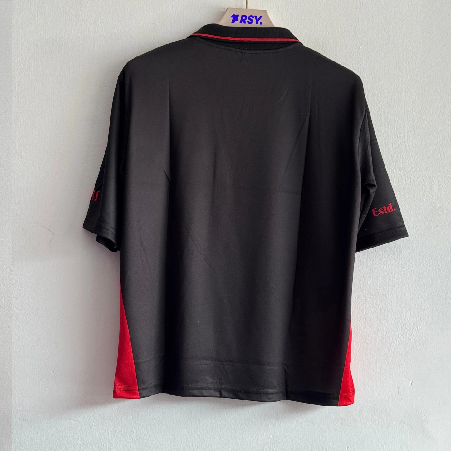 RED DEVILS RETRO FIVESLEEVE POLO