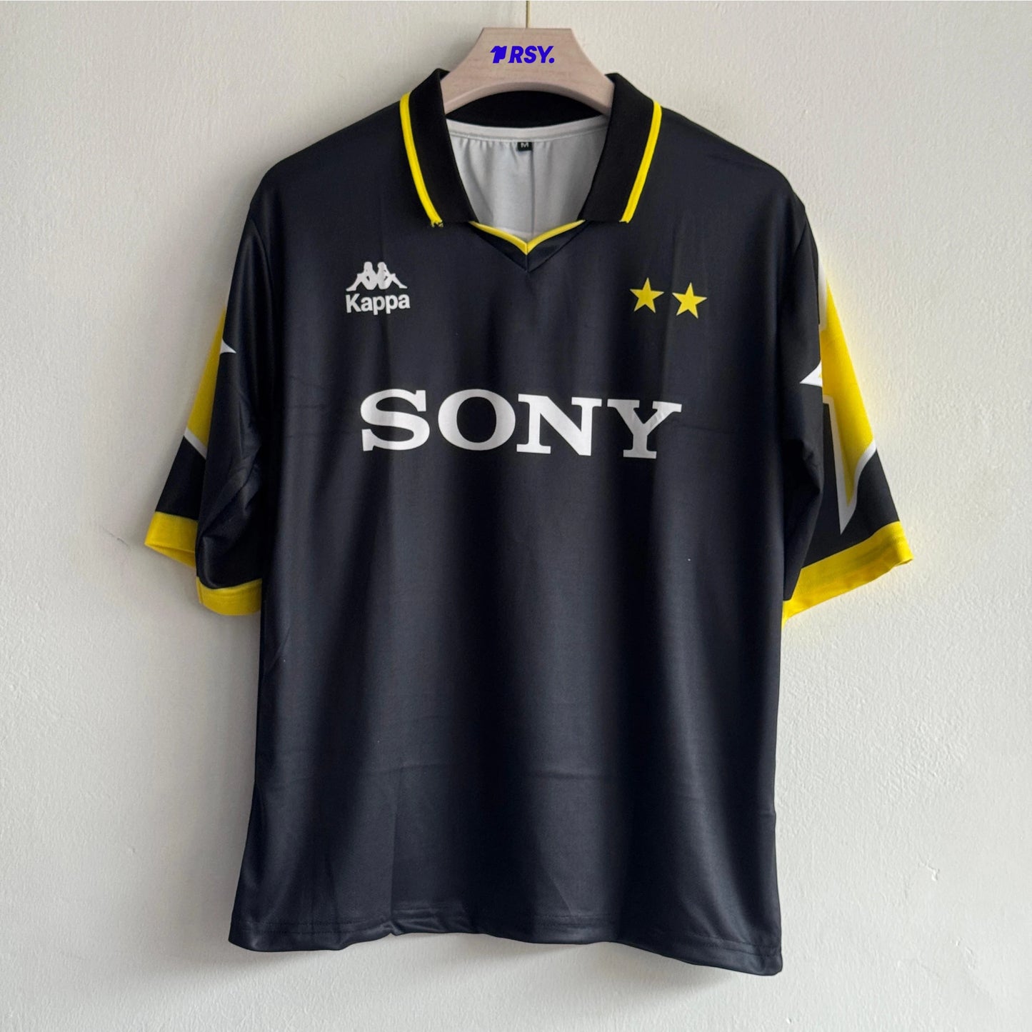 JUVENTUS 1995-96 THIRD KIT ZIDANE FIVESLEEVE POLO