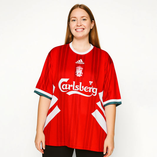 LIVERPOOL 1993-94 HOME KIT GERRARD FIVESLEEVE