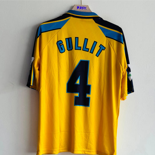 CHELSEA 1996-97 AWAY KIT GULLIT FIVESLEEVE POLO EMBROIDERY