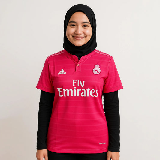 REAL MADRID 2014-15 AWAY KIT RONALDO POLO EMBROIDERY