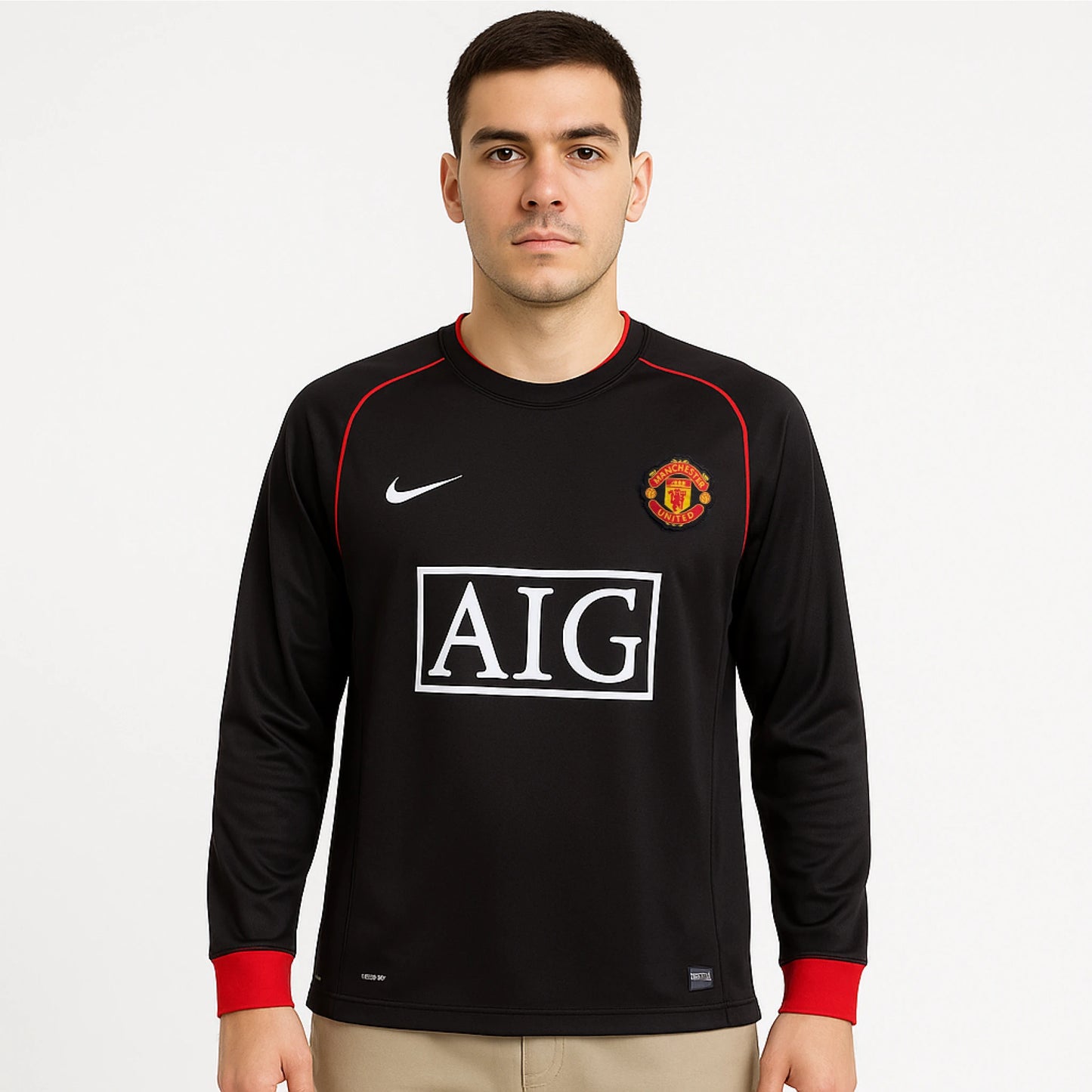 Manchester united C.Ronaldo 2007- 08 Away Full sleeve Jersey
