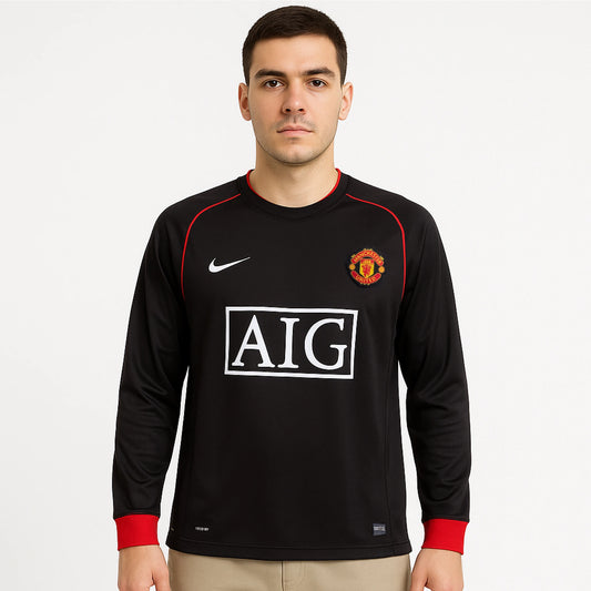 Manchester united C.Ronaldo 2007- 08 Away Full sleeve Jersey