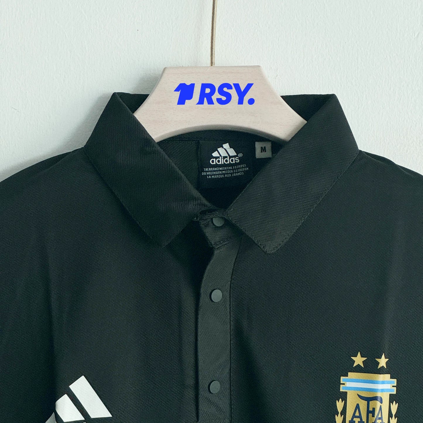 TSHIRT ARGENTINA GREEN FIVESLEEVE POLO