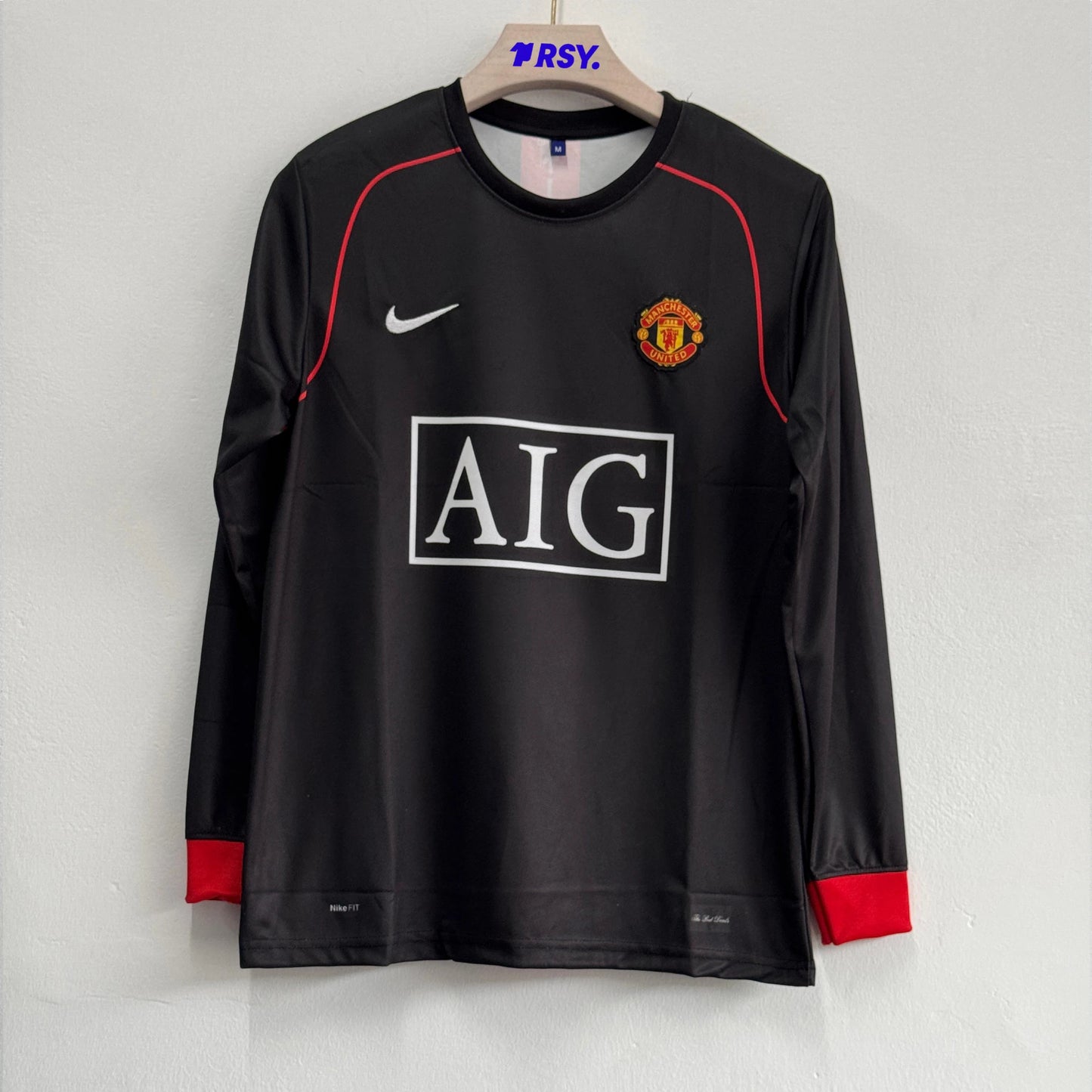 Manchester united C.Ronaldo 2007- 08 Away Full sleeve Jersey