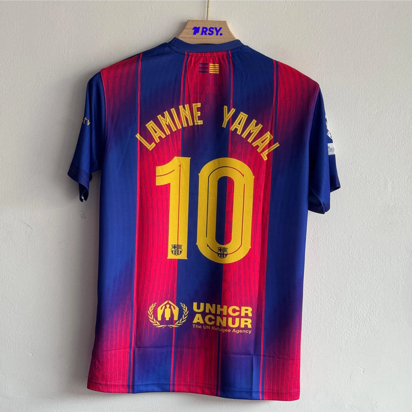 BARCELONA 25-26 HOME KIT LAMINE YAMAL