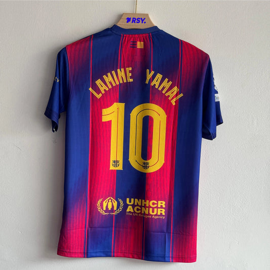 BARCELONA 25-26 HOME KIT LAMINE YAMAL