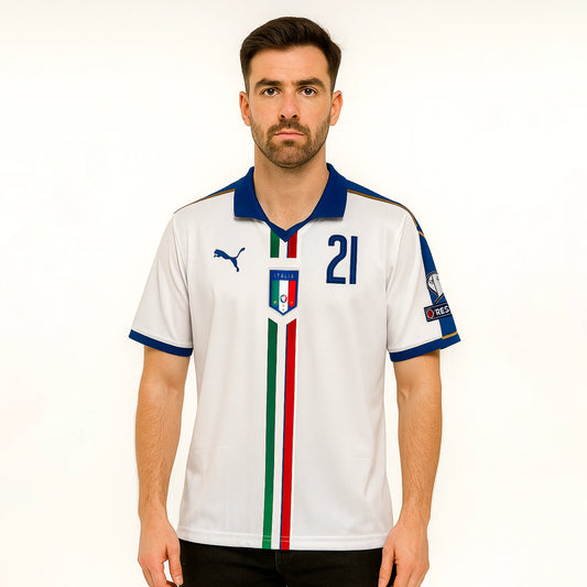ITALY 2015-16 AWAY KIT PIRLO FIVESLEEVE POLO