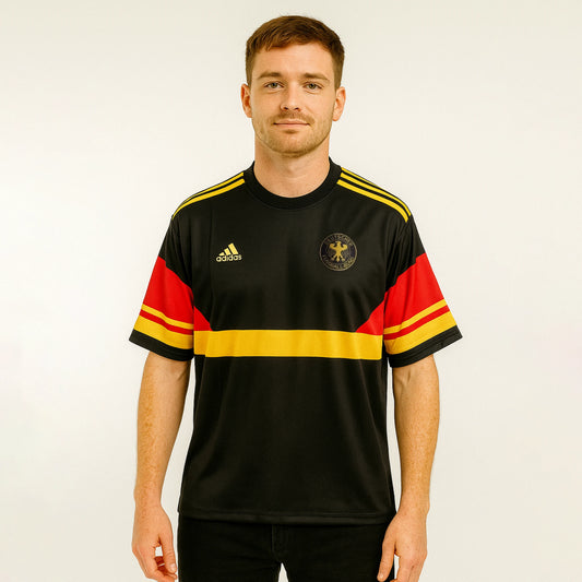 GERMANY 1990 BLACK KIT RUMMENIGGE FIVESLEEVE