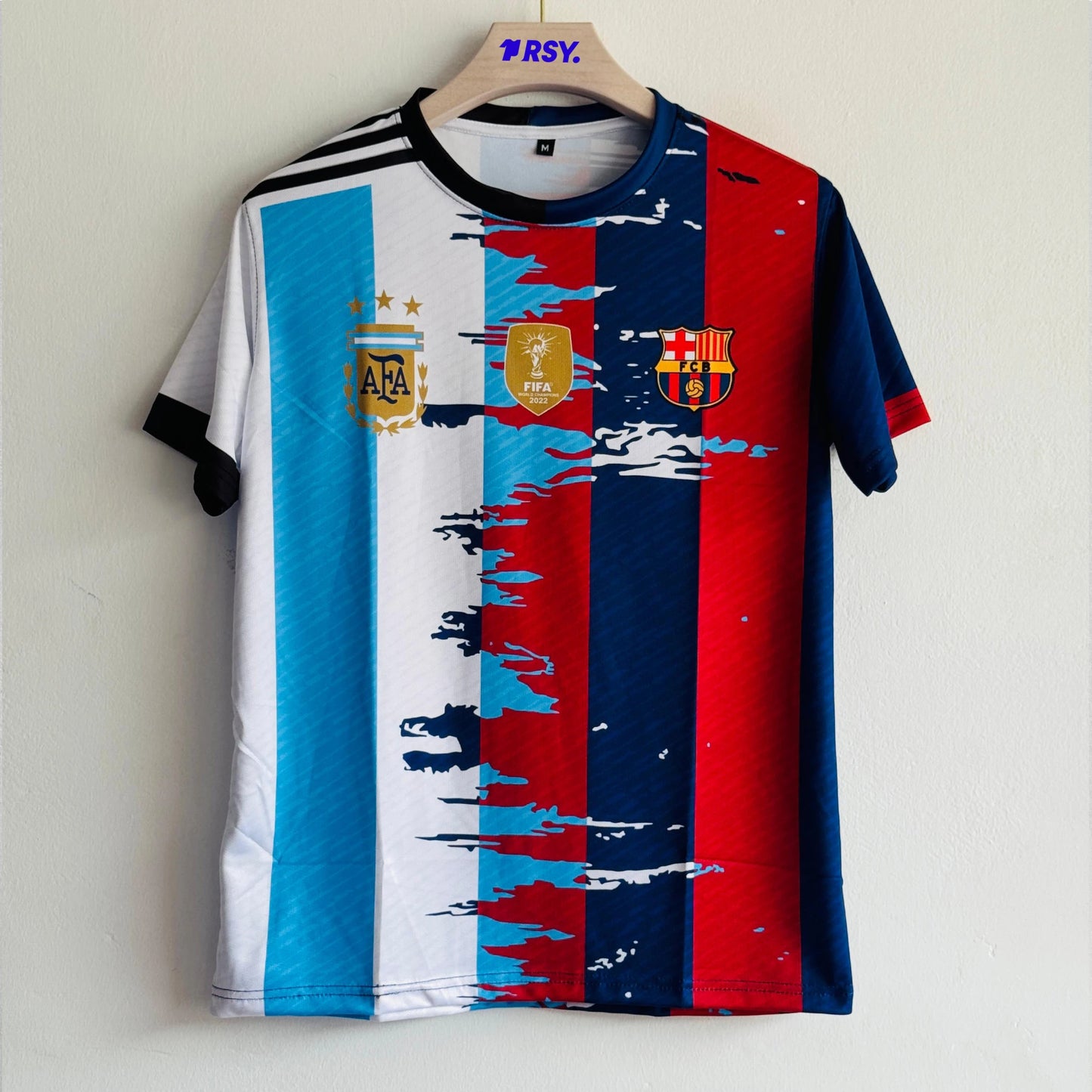 ARGENTINA X BARCELONA SPECIAL EDITION KIT MESSI