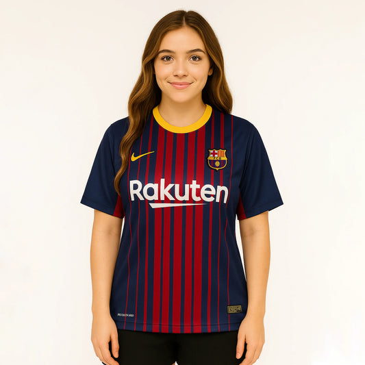 BARCELONA 2017-18 HOME KIT MESSI