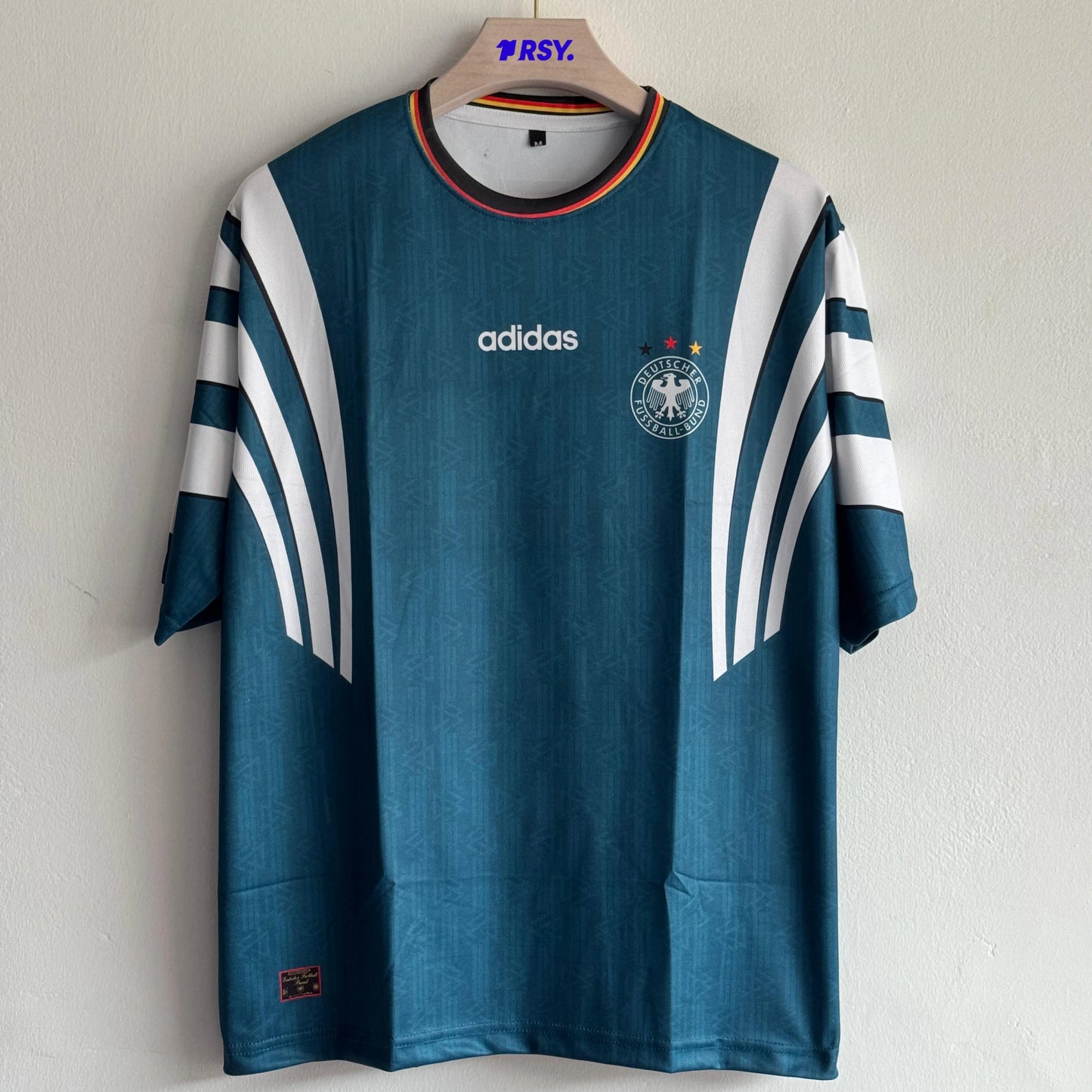 GERMANY 1996 AWAY KIT MATTHAUS FIVESLEEVE