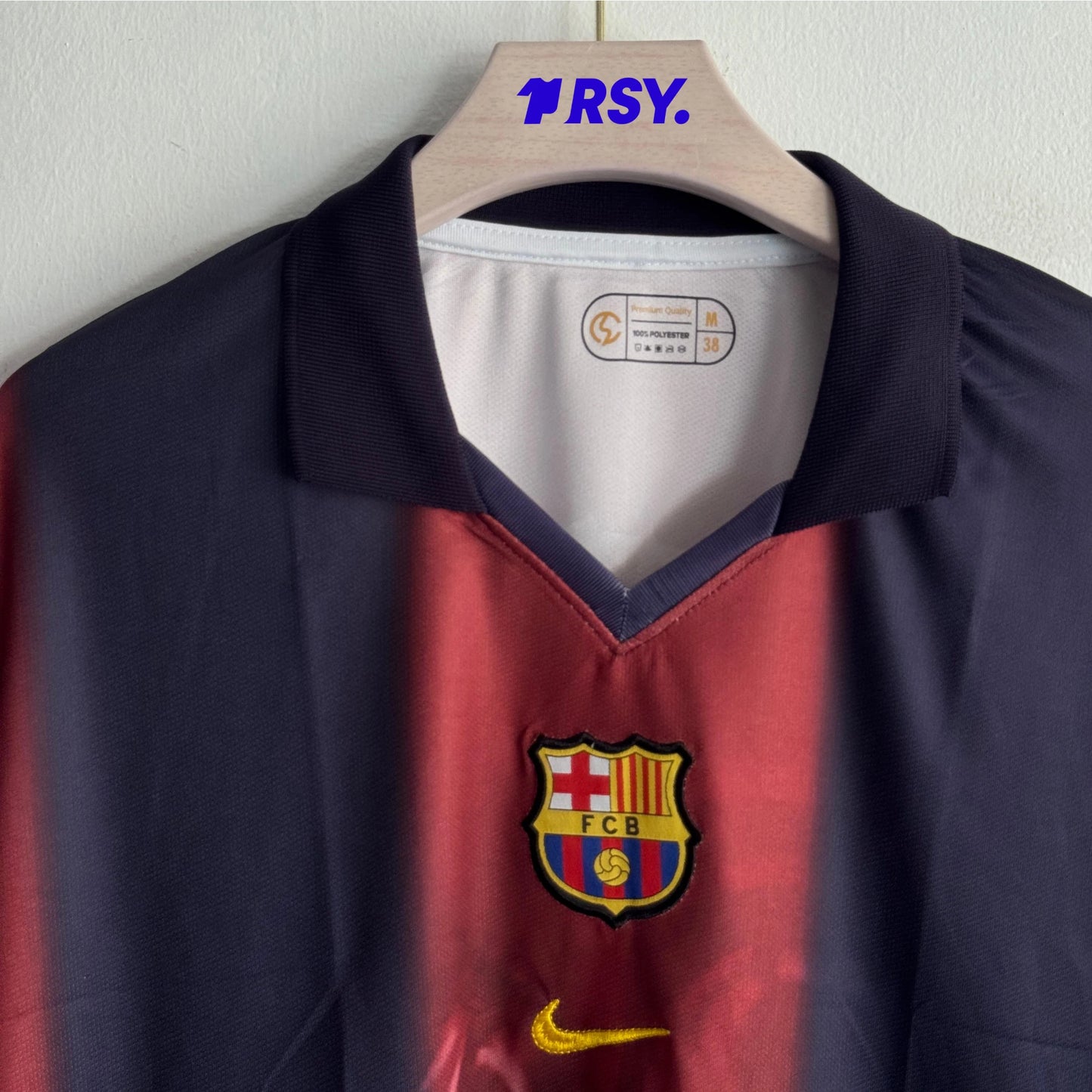 BARCELONA X TRAVIS SCOTT SPECIAL EDITION KIT FIVESLEEVE POLO EMBROIDERY
