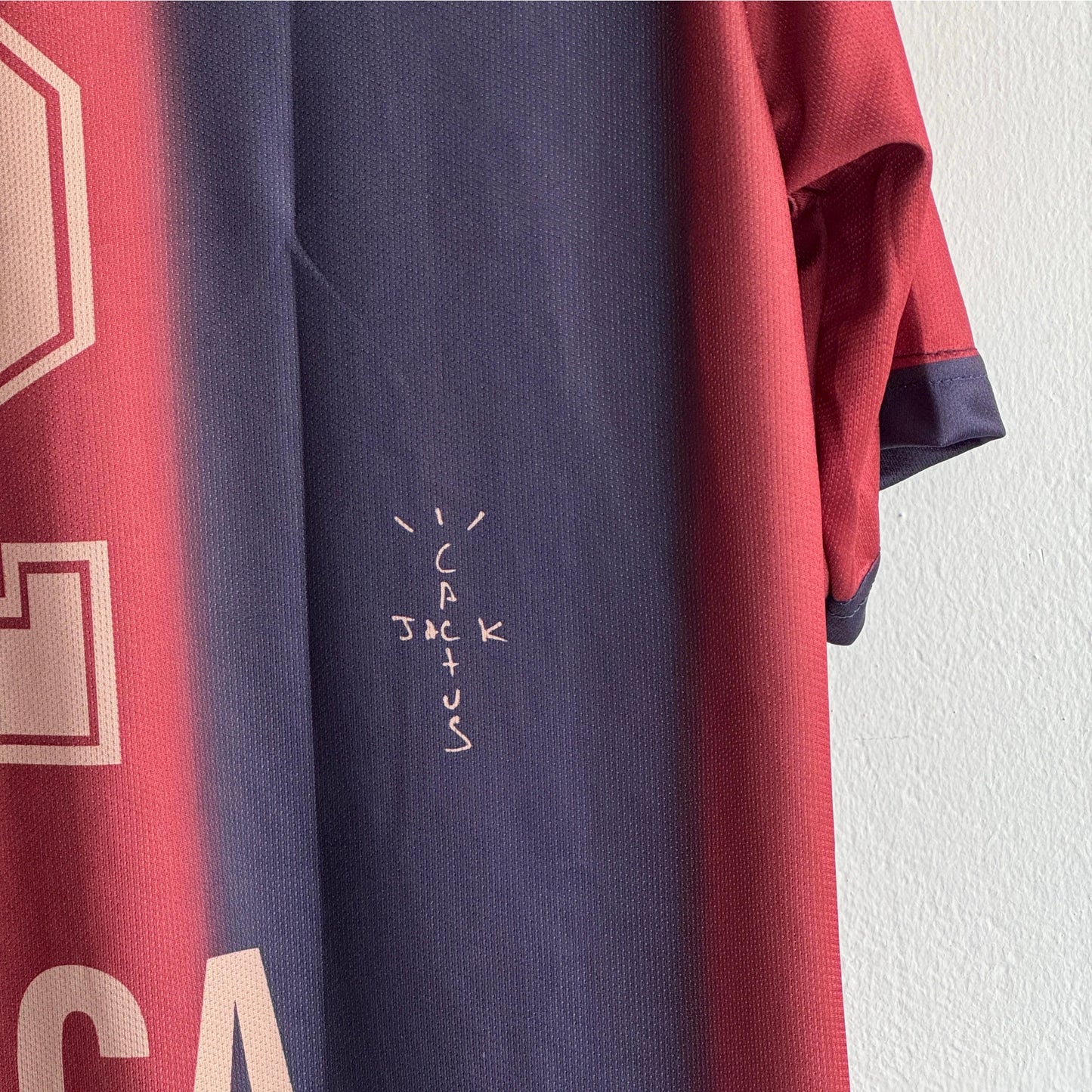 BARCELONA X TRAVIS SCOTT SPECIAL EDITION KIT FIVESLEEVE POLO EMBROIDERY