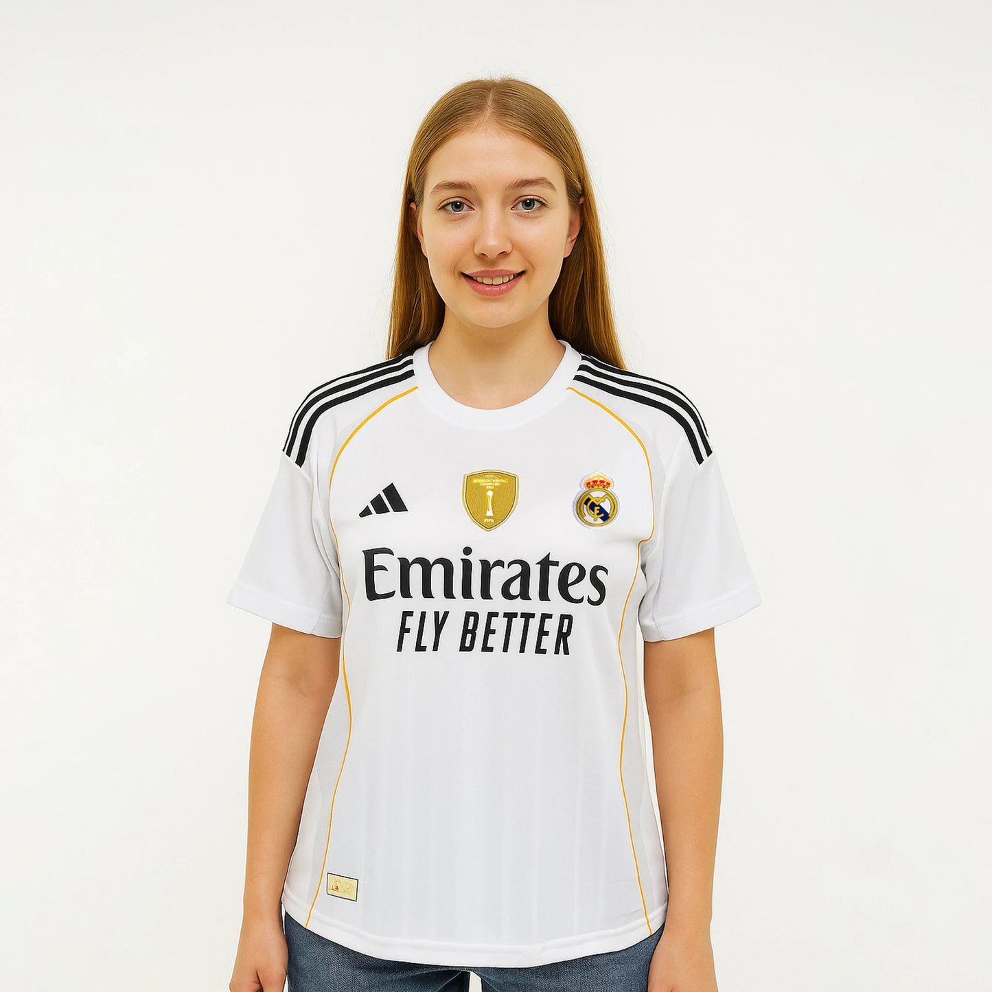 REAL MADRID 25-26 HOME KIT TRENT EMBROIDERY