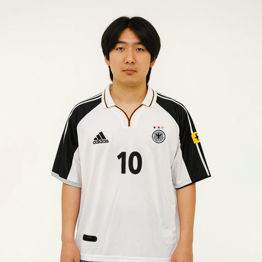 GERMANY 2000 HOME KIT MATTHAUS FIVESLEEVE POLO EMBROIDERY