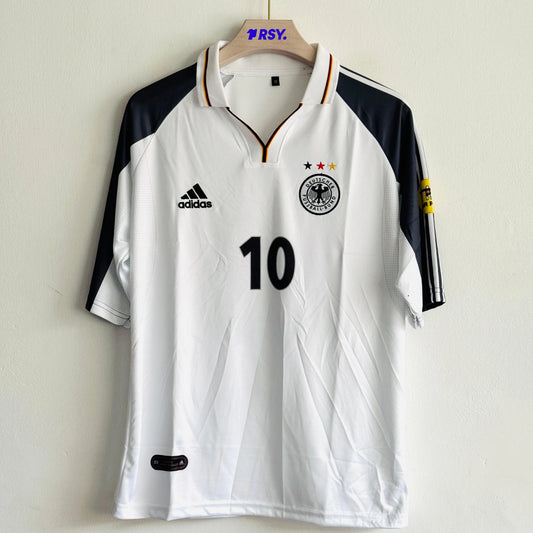 GERMANY 2000 HOME KIT MATTHAUS FIVESLEEVE POLO EMBROIDERY