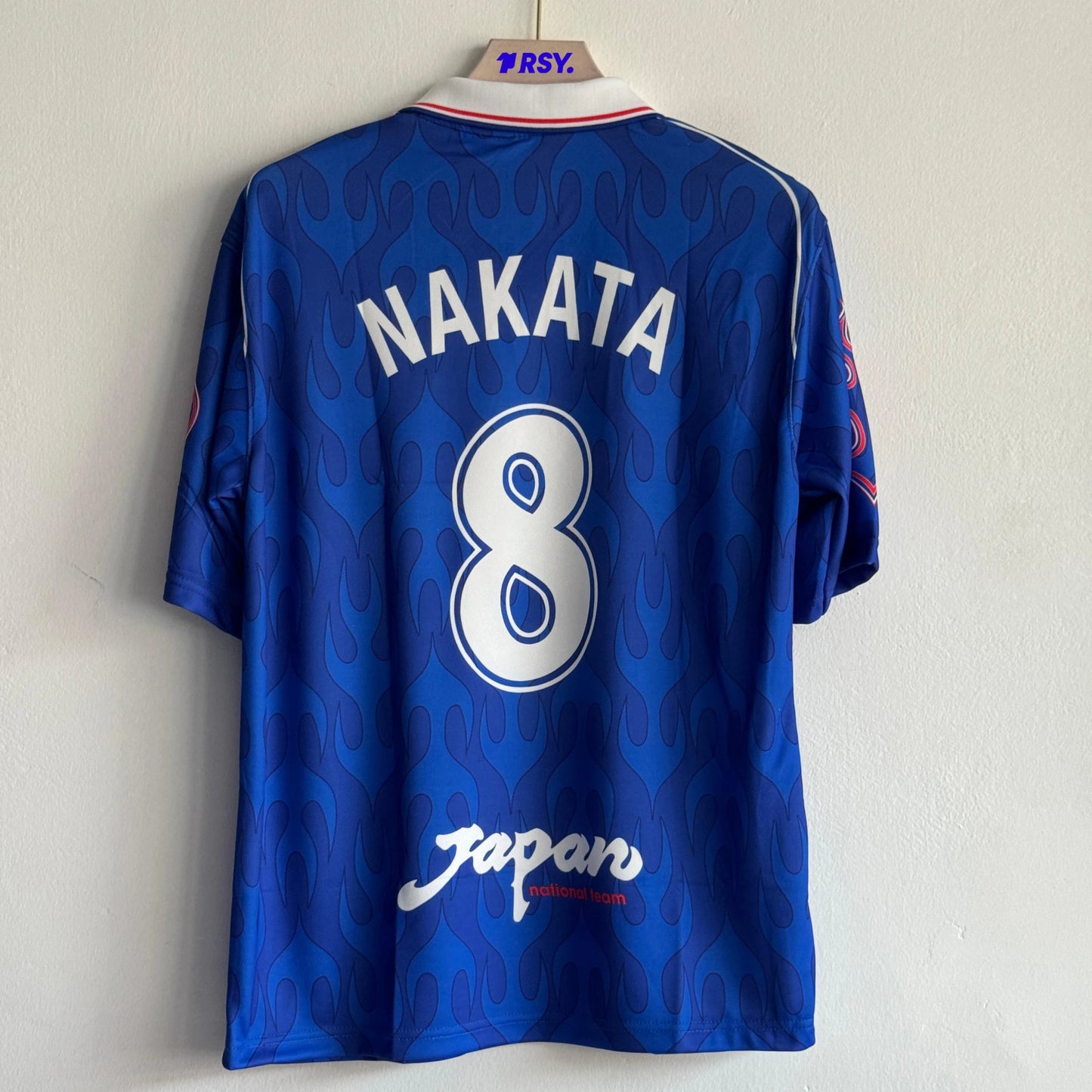 JAPAN 1998 HOME KIT NAKATA FIVESLEEVE POLO