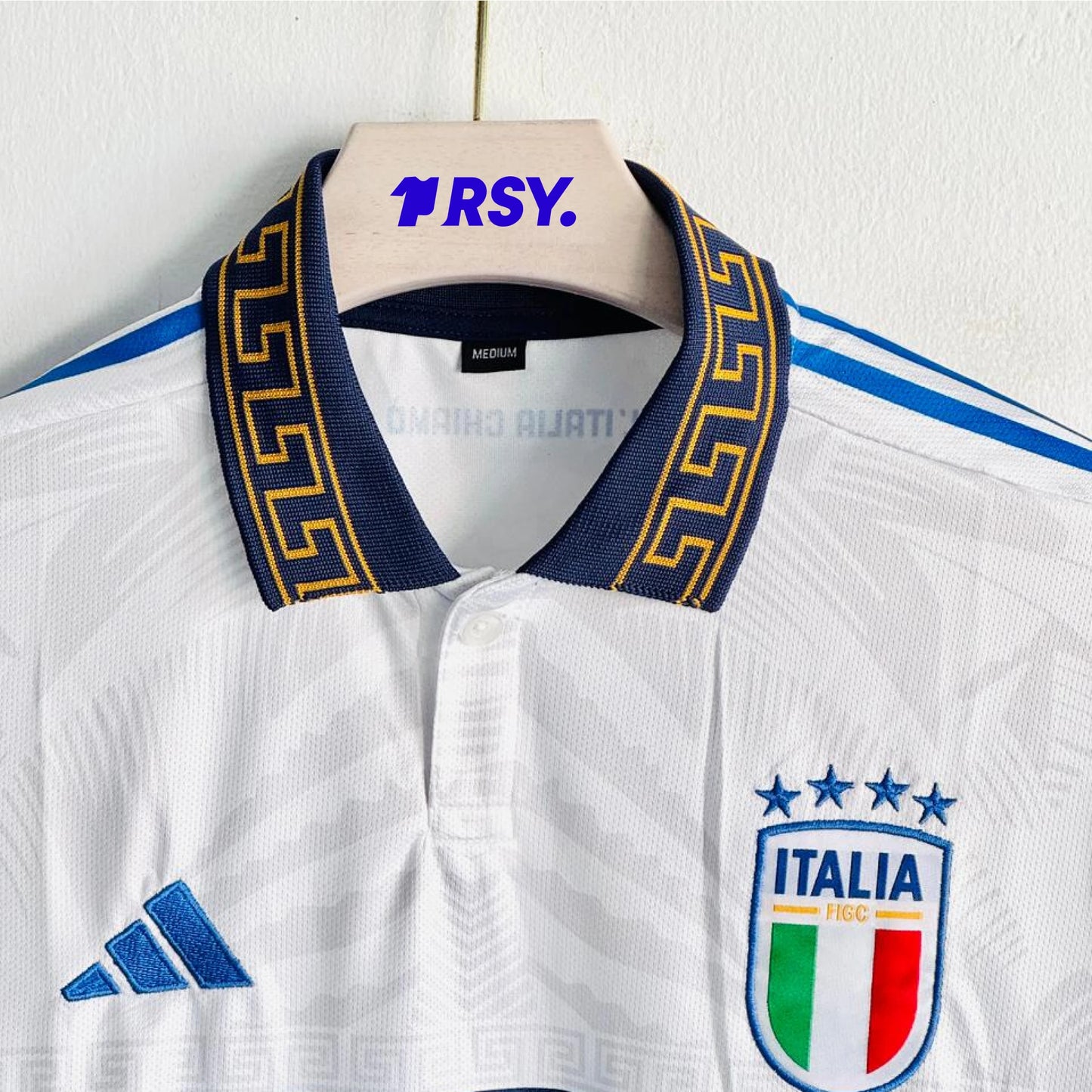 ITALY X GUCCI SPECIAL EDITION KIT MALDINI FIVESLEEVE POLO EMBROIDERY PREMIUM