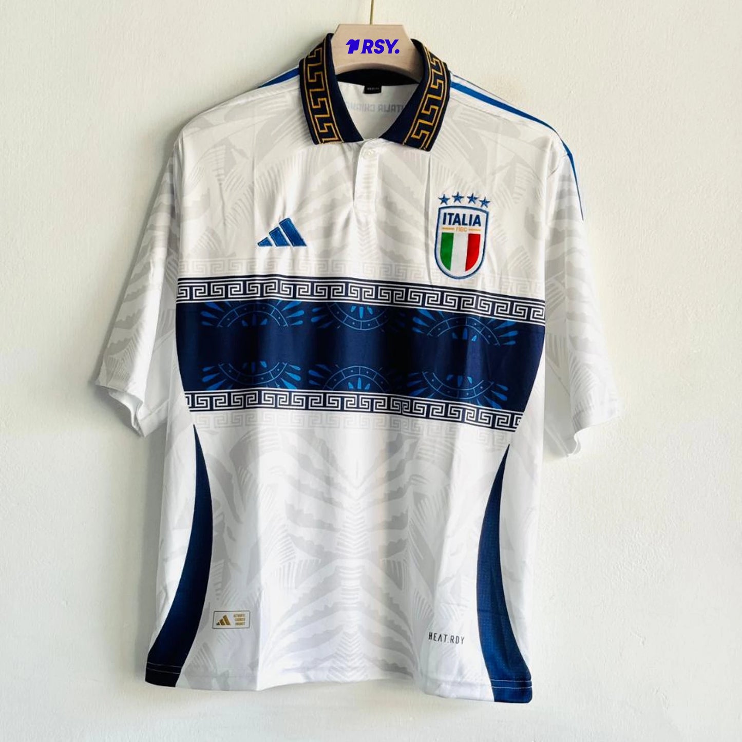 ITALY X GUCCI SPECIAL EDITION KIT MALDINI FIVESLEEVE POLO EMBROIDERY PREMIUM