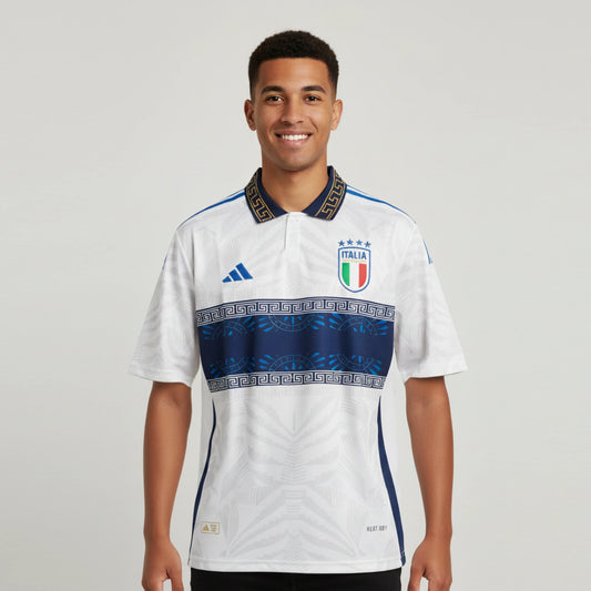 ITALY X GUCCI SPECIAL EDITION KIT MALDINI FIVESLEEVE POLO EMBROIDERY PREMIUM
