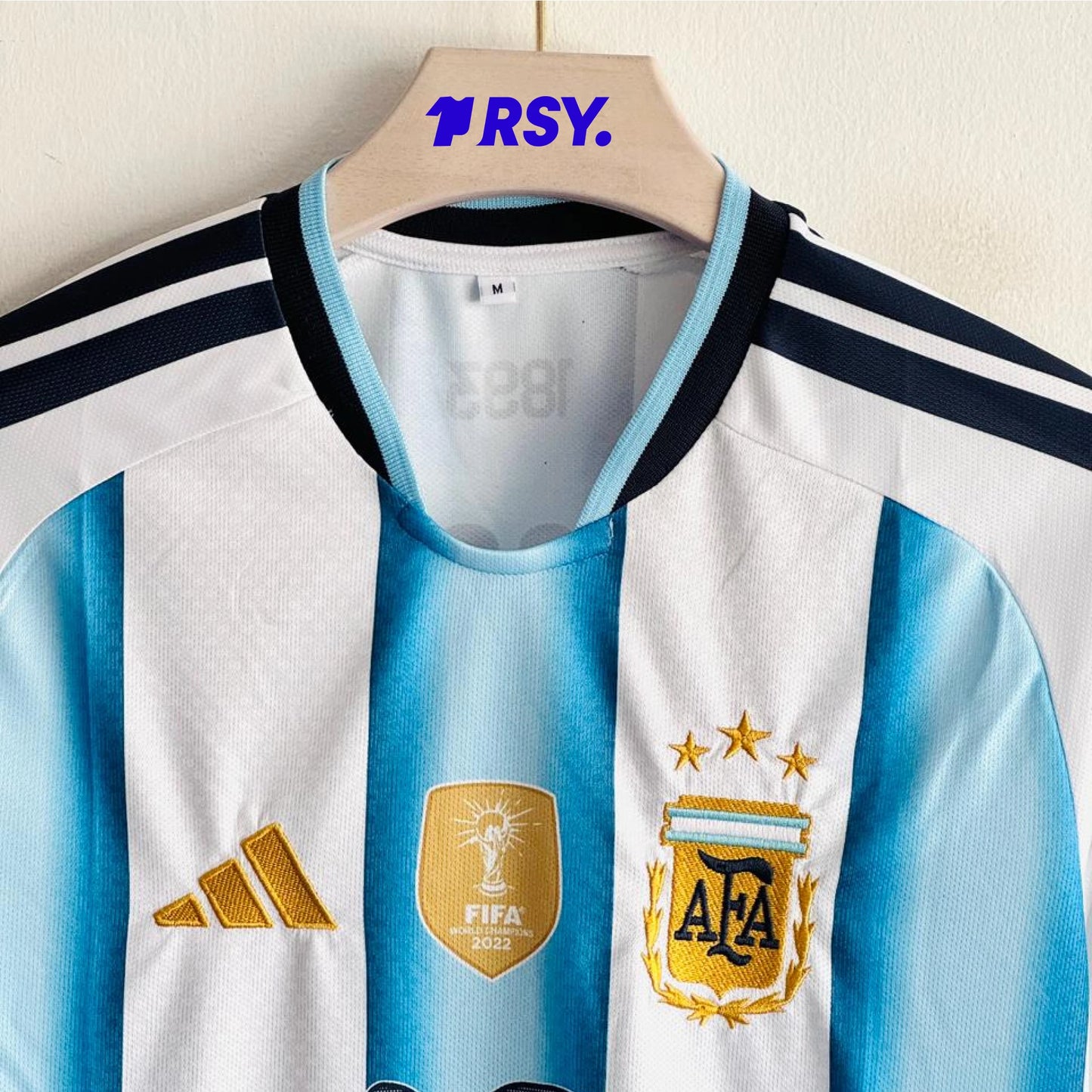 ARGENTINA 2026 HOME KIT MESSI EMBROIDERY PREMIUM WOELD CUP EDITION