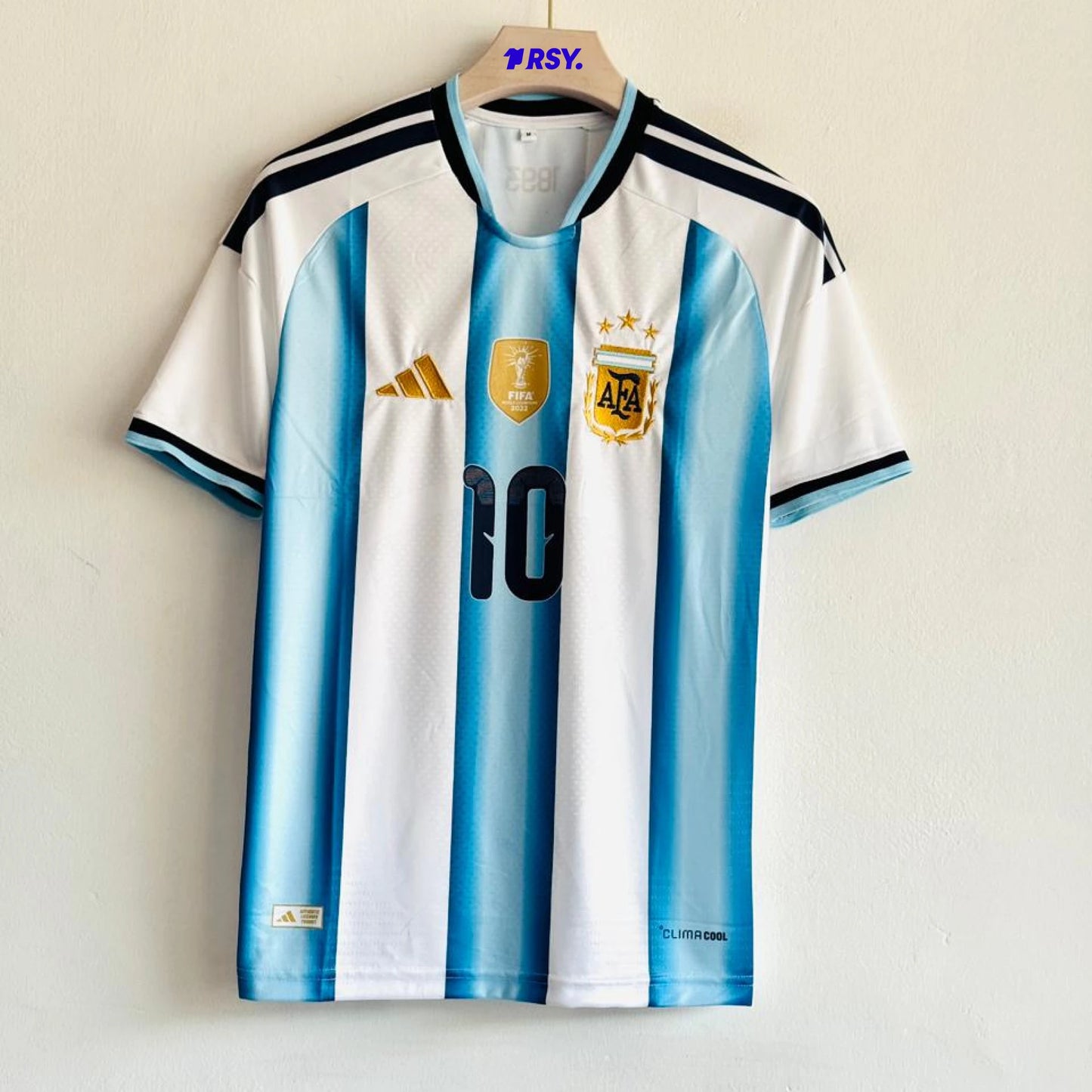 ARGENTINA 2026 HOME KIT MESSI EMBROIDERY PREMIUM WOELD CUP EDITION