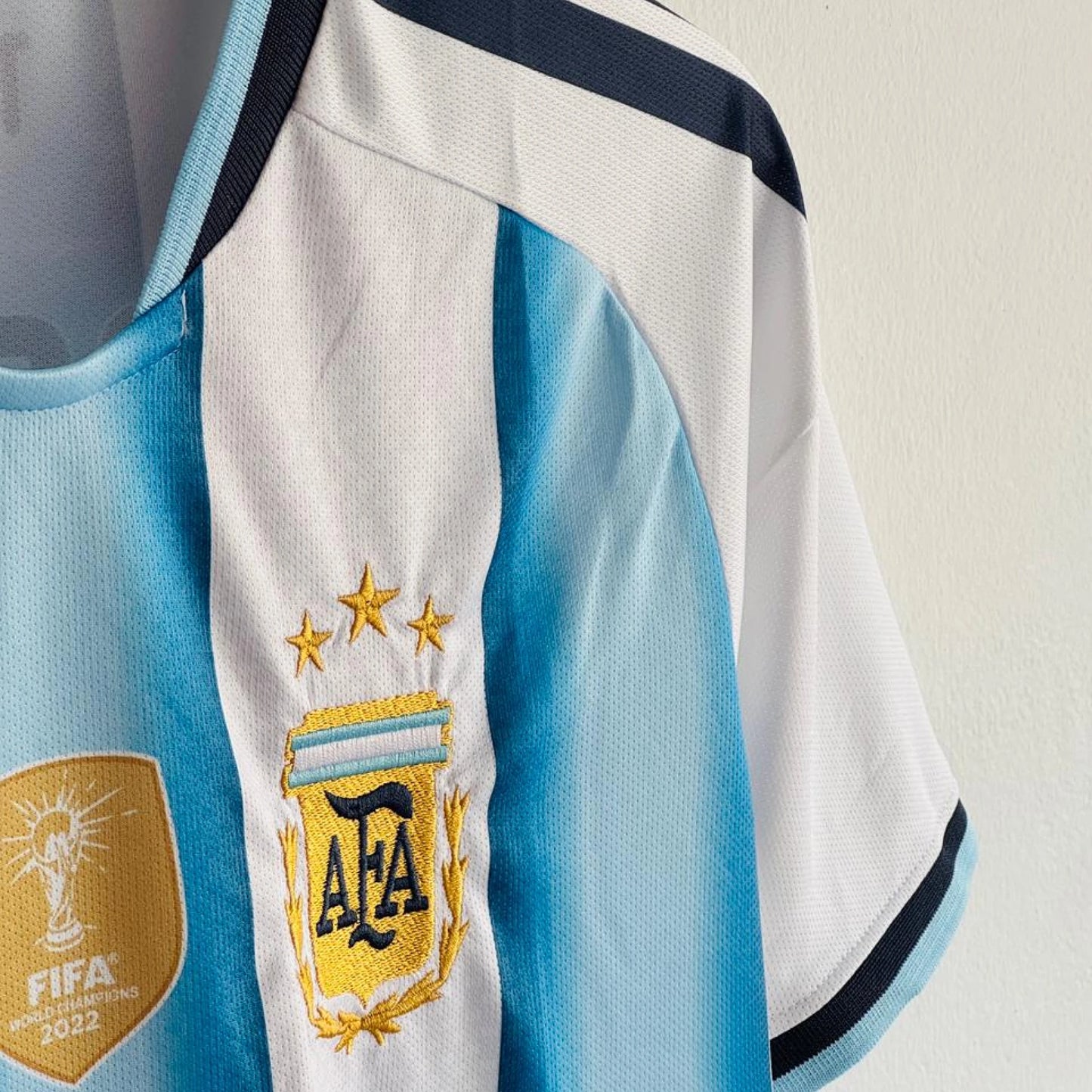 ARGENTINA 2026 HOME KIT MESSI EMBROIDERY PREMIUM WOELD CUP EDITION