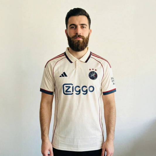 AJAX 25-26 THIRD KIT POLO EMBROIDERY PREMIUM