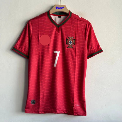 PORTUGAL 2026 HOME KIT RONALDO 7 EMBROIDERY PREMIUM
