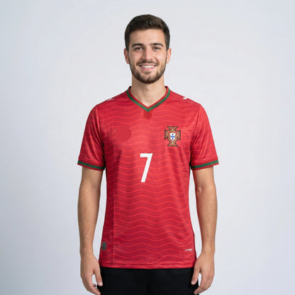 PORTUGAL 2026 HOME KIT RONALDO 7 EMBROIDERY PREMIUM