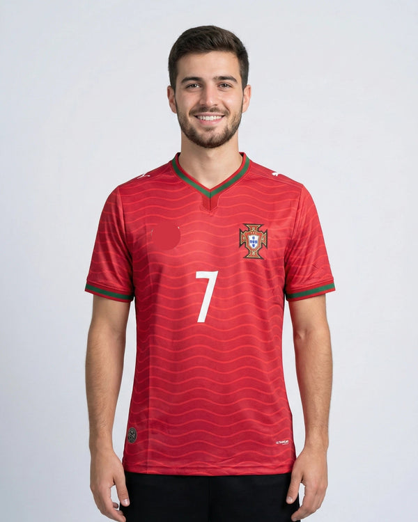 PORTUGAL 2026 HOME KIT RONALDO 7 EMBROIDERY PREMIUM
