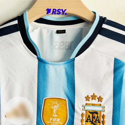 ARGENTINA 2026 HOME KIT MESSI EMBROIDERY PREMIUM WOELD CUP EDITION