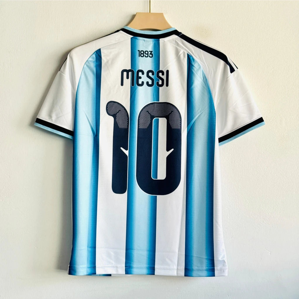 ARGENTINA 2026 HOME KIT MESSI EMBROIDERY PREMIUM WOELD CUP EDITION