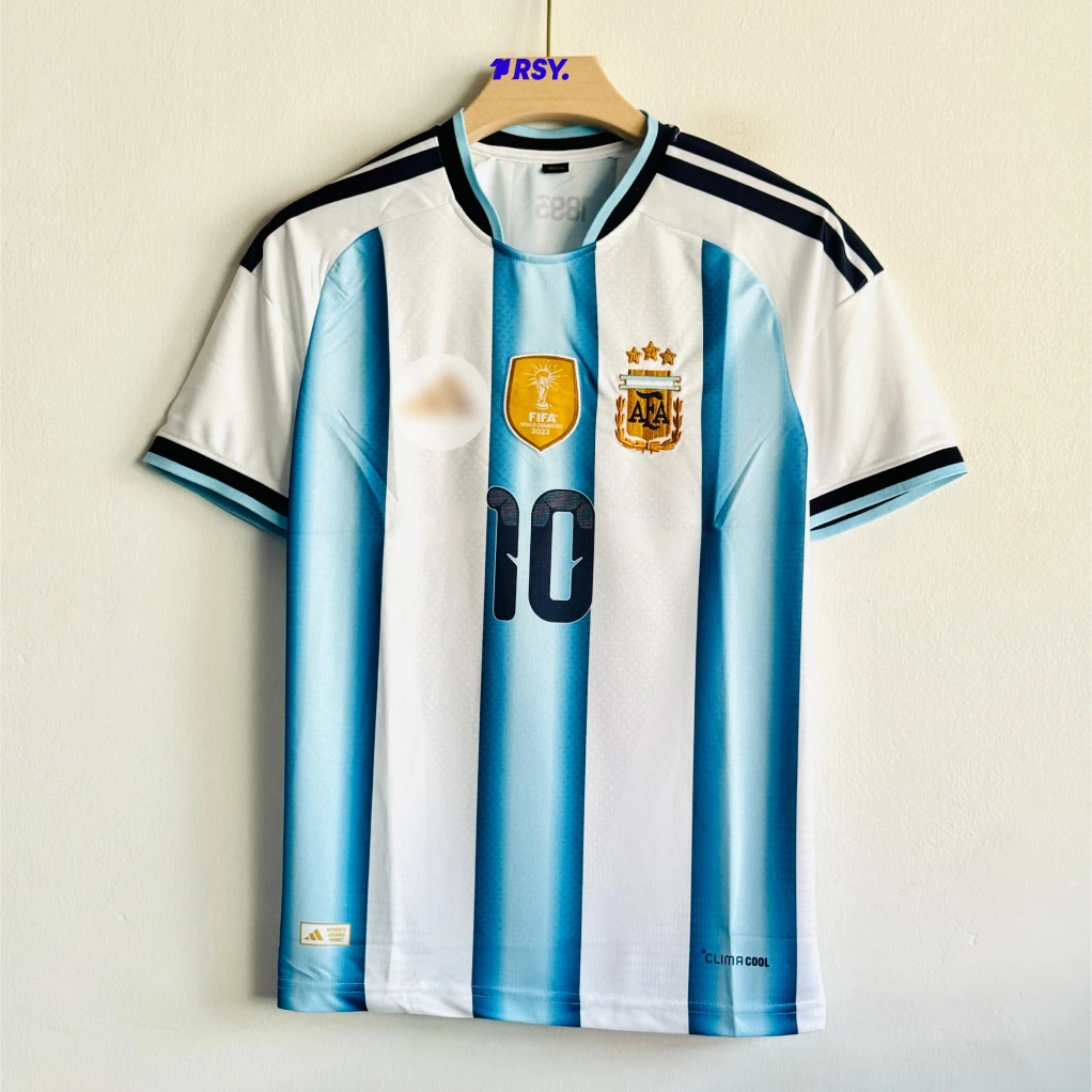 ARGENTINA 2026 HOME KIT MESSI EMBROIDERY PREMIUM WOELD CUP EDITION