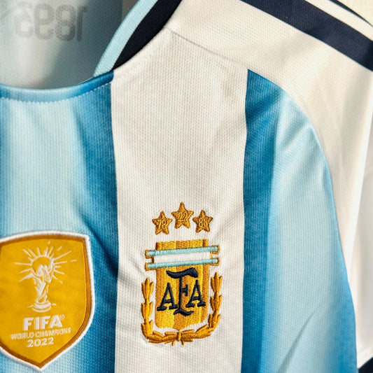 ARGENTINA 2026 HOME KIT MESSI EMBROIDERY PREMIUM WOELD CUP EDITION