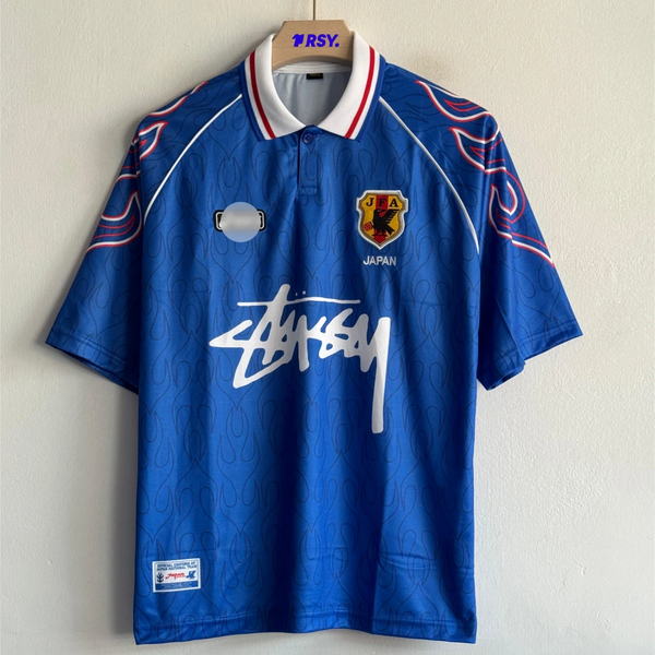JAPAN X STUSSY 1998 HOME KIT NAKATA FIVESLEEVE POLO EMBROIDERY PREMIUM