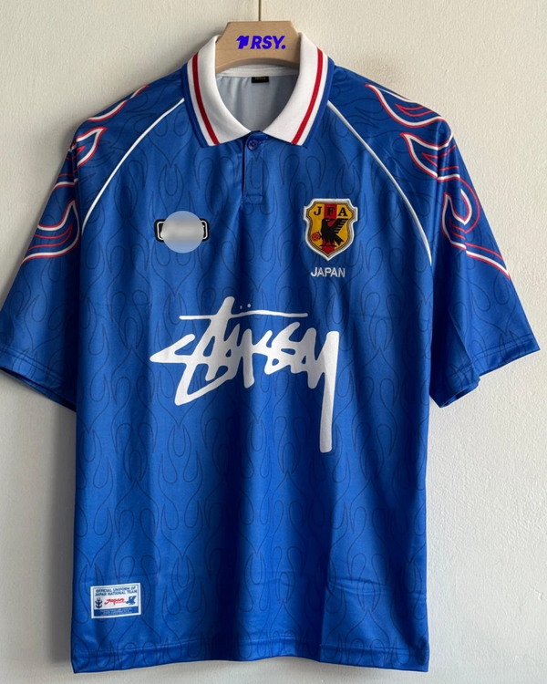 JAPAN X STUSSY 1998 HOME KIT NAKATA FIVESLEEVE POLO EMBROIDERY PREMIUM
