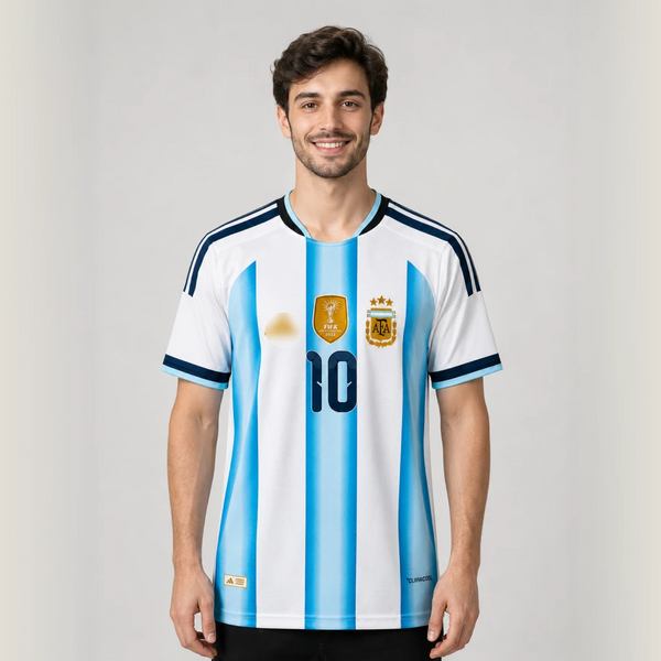 ARGENTINA 2026 HOME KIT MESSI EMBROIDERY PREMIUM FIFA WORLD CUP EDITION