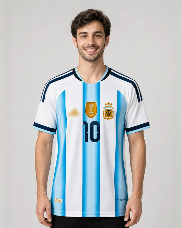 ARGENTINA 2026 HOME KIT MESSI EMBROIDERY PREMIUM FIFA WORLD CUP EDITION