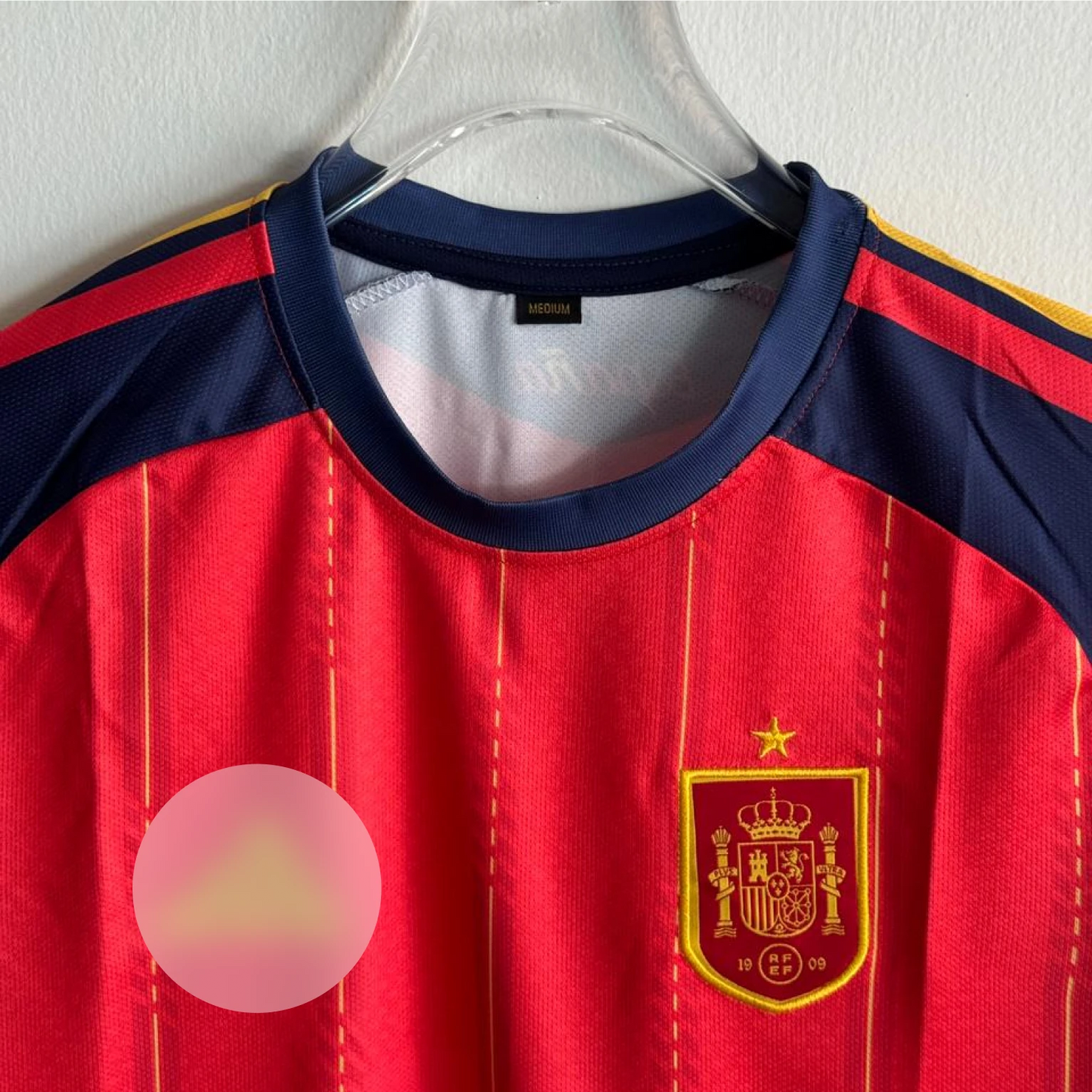 SPAIN 2026 HOME KIT PEDRI EMBROIDERY PREMIUM