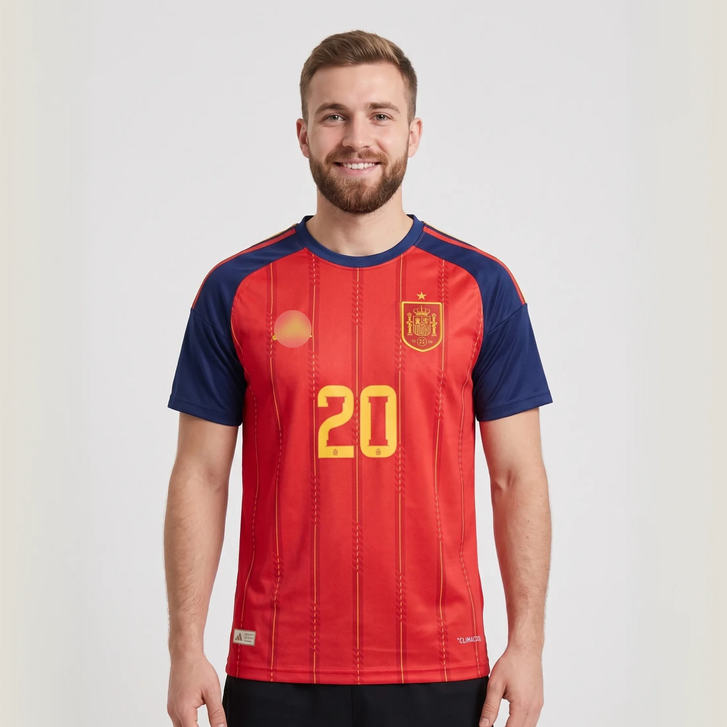 SPAIN 2026 HOME KIT PEDRI EMBROIDERY PREMIUM