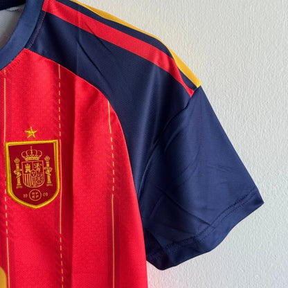 SPAIN 2026 HOME KIT PEDRI EMBROIDERY PREMIUM
