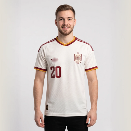 SPAIN 2026 AWAY KIT PEDRI EMBROIDERY PREMIUM