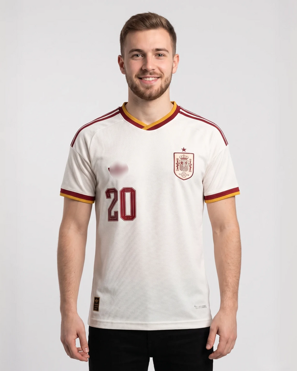 SPAIN 2026 AWAY KIT PEDRI EMBROIDERY PREMIUM